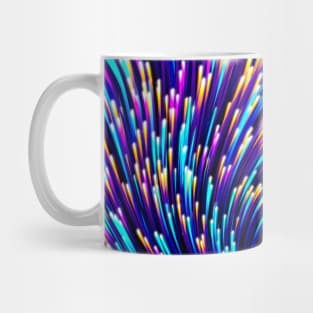 Fluorescent Spiral Lights Mug